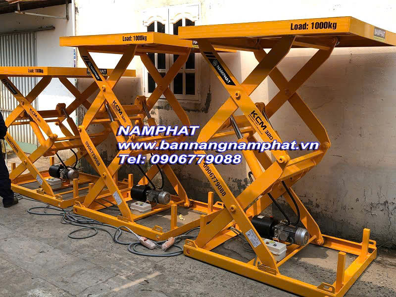 Bàn nâng thủy lực